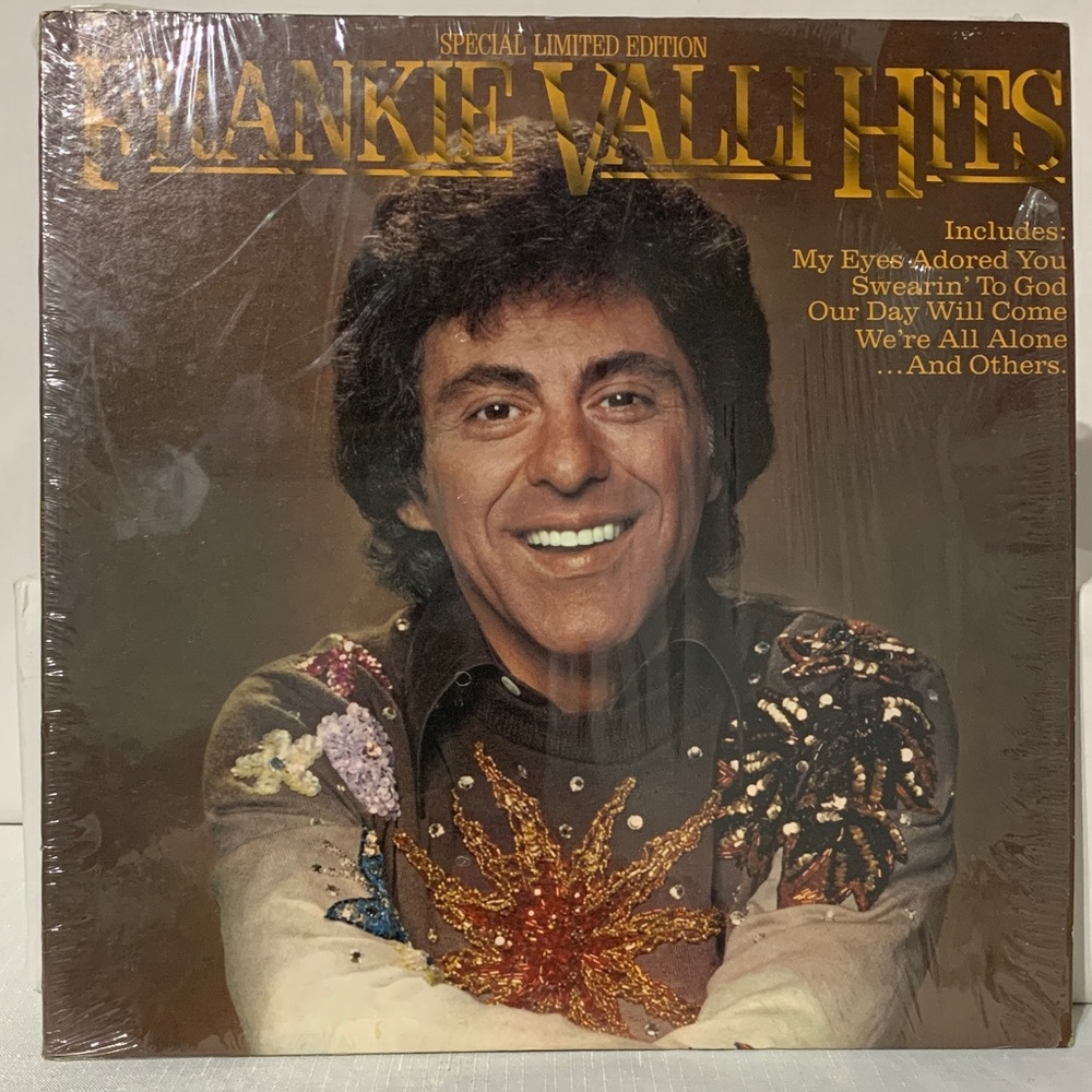 Frankie Valli Hits Vinyl Record - Special Limited Edition